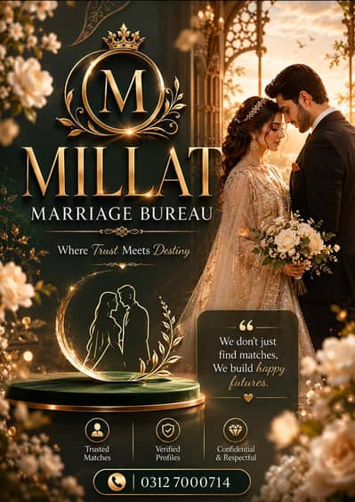 Marriage Bureau/Abroad/Proposals/Online Rishta/Match Maker/shadi