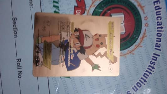 Golden edition Pokemon card original