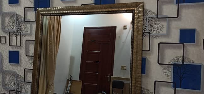 Standing Mirror with antique frame