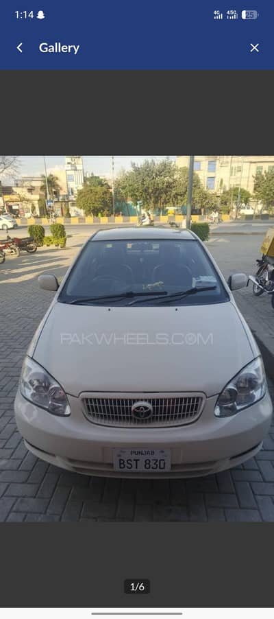 Toyota Corolla XLI 2007