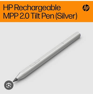 HP Rechargeable mpp 2.0 tilt pen silver  MPP 2.0 Tilt Pen (Silver)