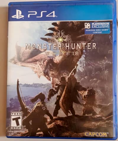 PS4 Monster Hunter World Original Game CD