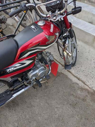 Honda CD 70 for sale model 2021 totally genuine