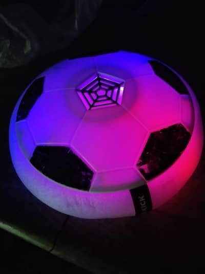 hover soccer ball  slightly used for indoor playing