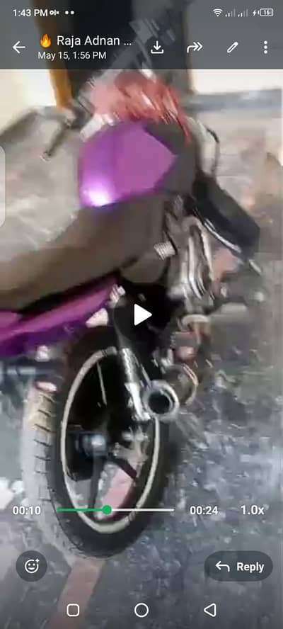 ybr g model 2022 full fresh bike hay black colour on my name