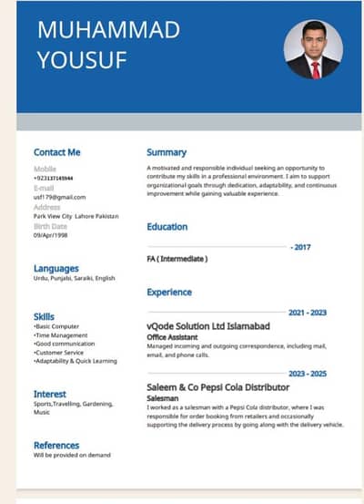 I need Job