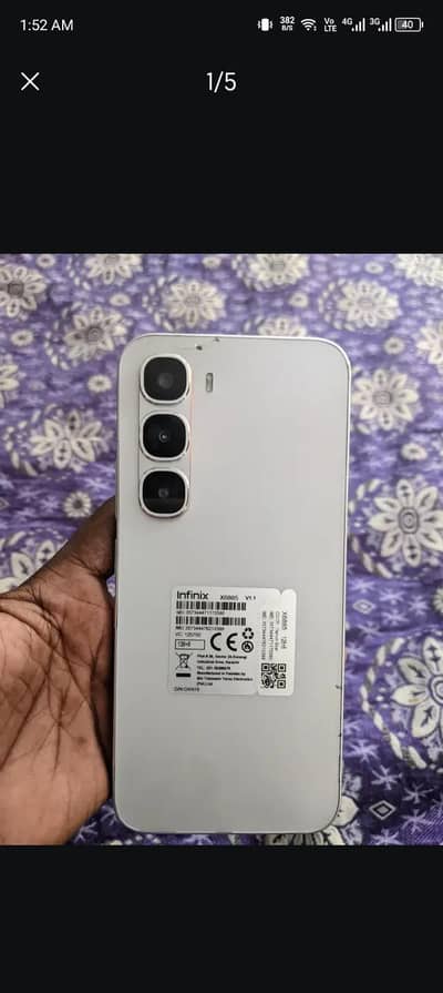 Infinix hot 60 pro complete box with warranty