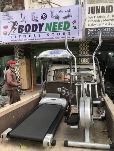 Get fit at home with our new and used treadmill ‍