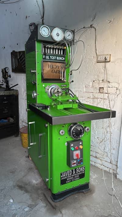 Diesel Fuel Injection Pump Test Bench Machine