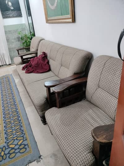 5 Seater Sofa Pure Sheesham Wood