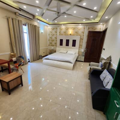 Stunning Like New 1000 Yards Fully Furnished Bungalow is Available For Rent With Swimming Pool Or Basement