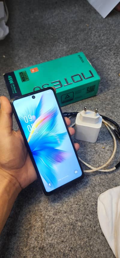 Infinix Note 30 with box charger