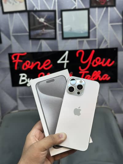 iphone 15Promax 256GB Complete Box 10/10 condition