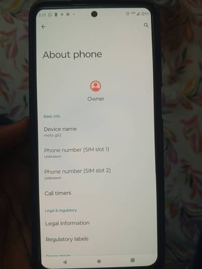 Motorola Moto G52