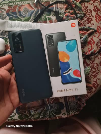 Redmi Note 11 dual sim official pta aprove with Box