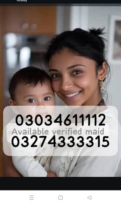 Maids / house maids / Sheff Cook /  baby care / Nanny /  Drivers