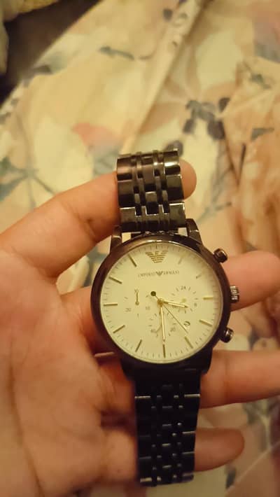 Emporio Armani AR 1584 251011 with chronograph date