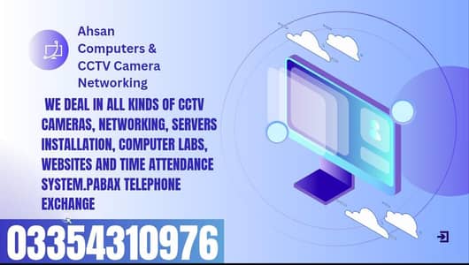 Networking, servers installation, Telephone Exchange, CCTV cameras