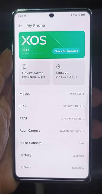Infinix Note 40