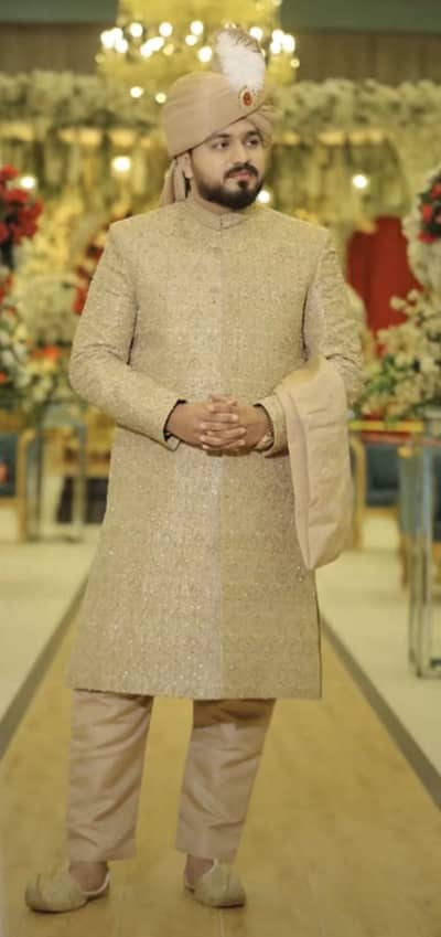 one time use Shirwani kulq inner and kussa