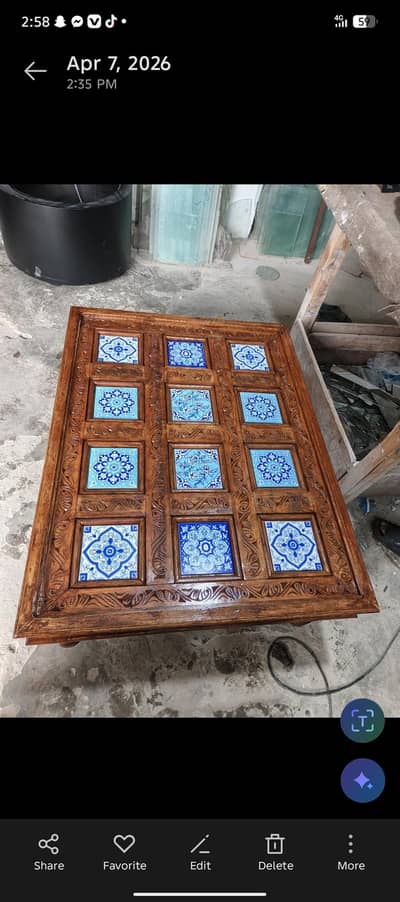 swati sentar table hand made