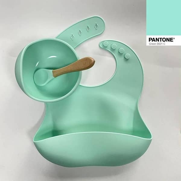 SUCTION FOOD BOWL WITH BIB