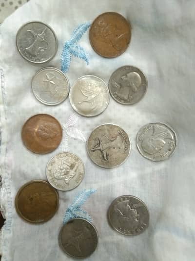 Real Coins of different countries