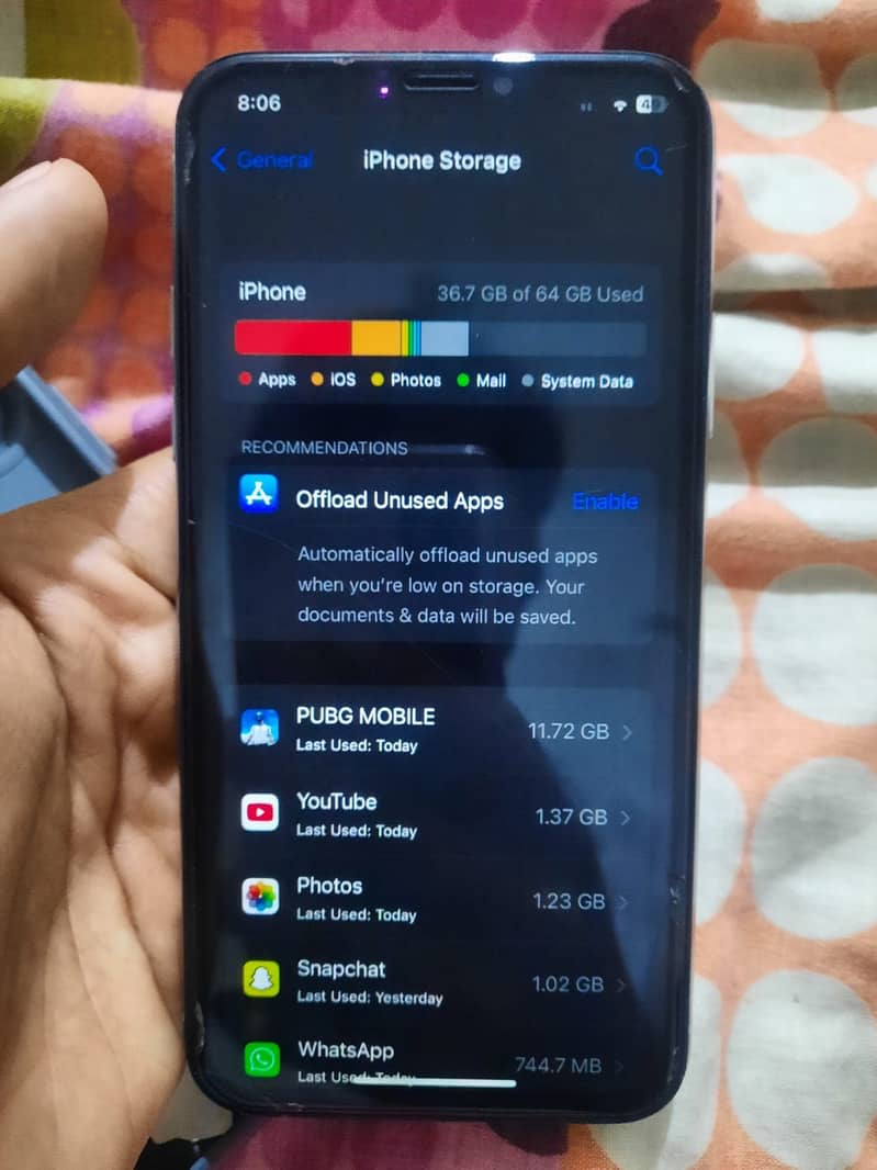 iPhone x 5