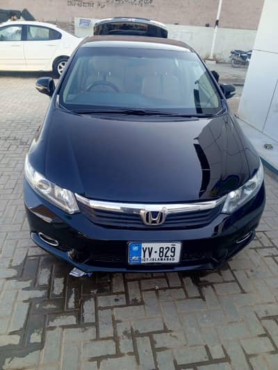 Honda civic Rebrith Manual Hardtop 2013model urgent sale 03124866257