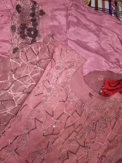 3-pc Net Party wear