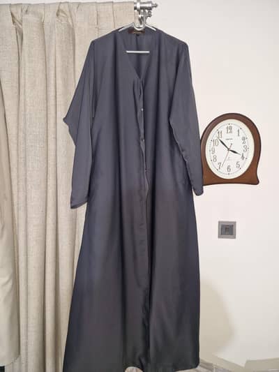grey abaya 58 length
