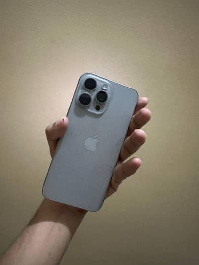 iPhone 15 Pro Max 256gb jv natural titanium