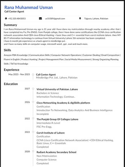 need job