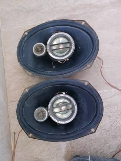  Kenwood KFC-HQ718 Original Oval Speakers (Pair) 