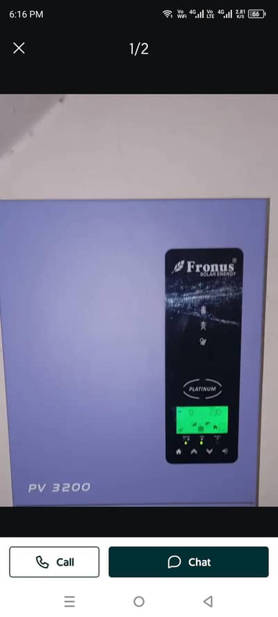 Fronus solar inverter pv3200
