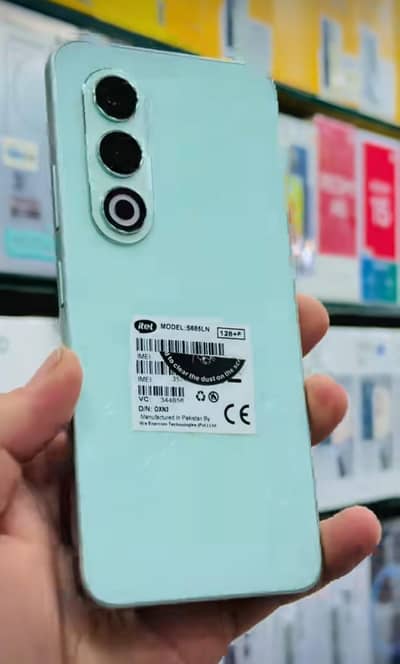 Itel S25 New Box Pack 6+6=12GB 128GB InDisplay Fingerprint