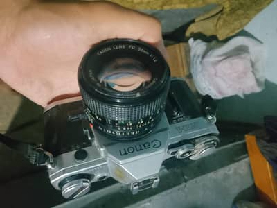 Canon AE-1 Film camera +50mm f1.4 lens- for repair