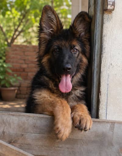 germen shepherd male puppy