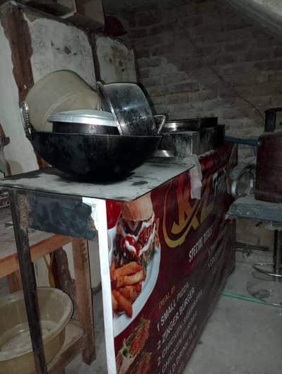 Small Fast Food Stall