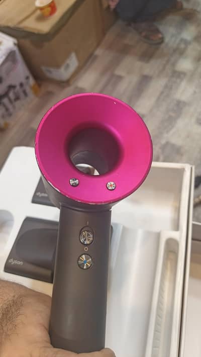 Dyson Supersonic Hair Dryer Fuchsia/Iron - Used With Box