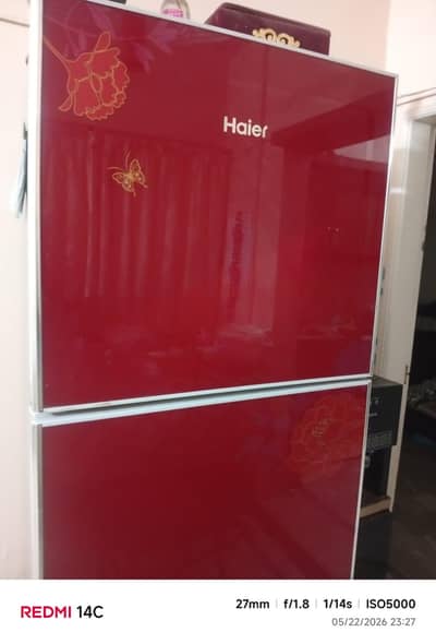 Haier Glass door Refrigerator for sale