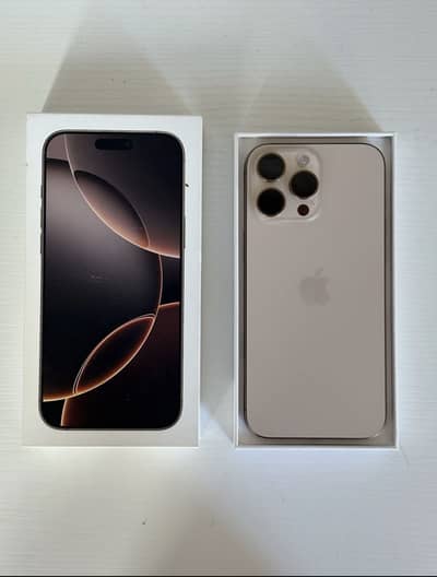 Apple iPhone 16 Pro Max 256 GB dual sim GOLD Full box