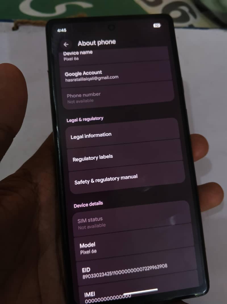 Google Pixel 6a 8