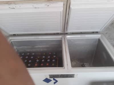 10 month used Haier deep freezer for sale
