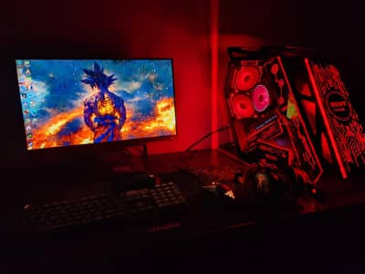 Ryzen 5600 with RX 6600 512gb nvme 1tb Hdd
