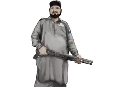 Security guard need in b17