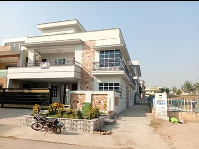 Luxury 4080 Corner & Park-Facing House for Sale G-13/4 (Prime Location, 70-Ft Road, Sun-Facing)