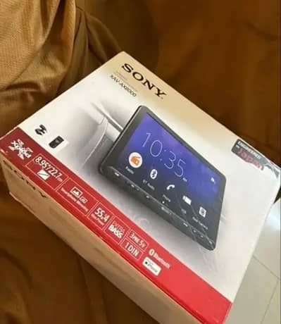 Sony Car Stereo XAV-AX8000 With Android Auto And Apple Car Play