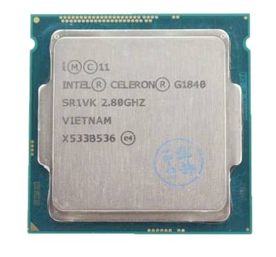 Intel Celeron G1840 2.80GHz LGA1150 Processor Working 100% 4th gen