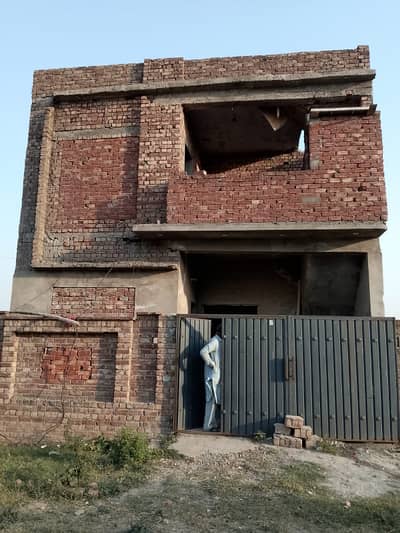 5 marla gray structure for sale